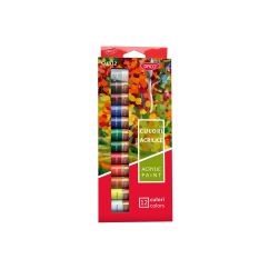 Culori acril 12 culori 12 ml DACO