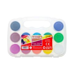 Culori guasa 12 culori 20 ml Brilia DACO