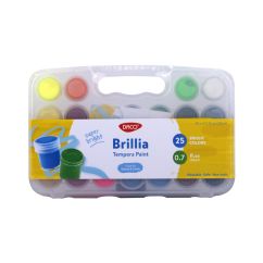 Culori guasa 25 culori 20 ml Brilia DACO