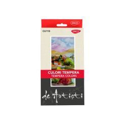 Culori tempera 10 culori 22 ml Artist DACO