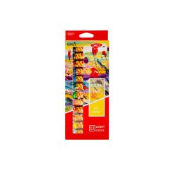 Culori ulei 12 culori 12 ml DACO
