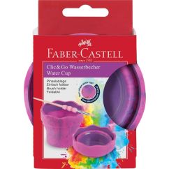 Cutie apa click&go Unicorni roz marmorat FABER-CASTELL