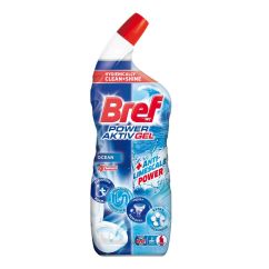 Detartrant WC gel, Power Aktiv, Ocean, BREF, 700ml