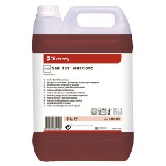Detergent detartrant, dezinfectant, dezodorizant grupuri sanitare Sani 4in1 Plus Conc,TASKI 5l - 1