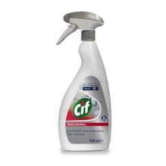 Detergent detartrant pentru baie 2in1, CIF Pro Formula, 750ml