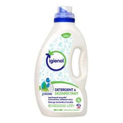Detergent dezinfectant rufe albe si colorate, fara clor, Spring Fresh, 36 spalari, IGIENOL, 1.8l