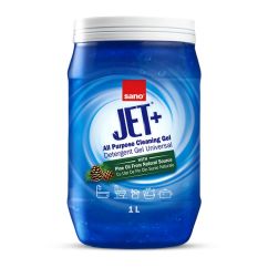 Detergent gel universal curatenie generala cu ulei de pin, Jet+, SANO, 1l - 1
