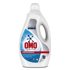 Detergent lichid pentru rufe, Active Clean, OMO Pro Formula, 5l