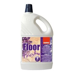 Detergent pardoseli concentrat Floor Fresh Lavanda si liliac, SANO, 2l