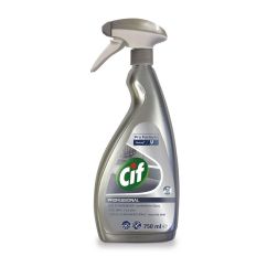 Detergent pentru otel inox, CIF Pro Formula, 750ml