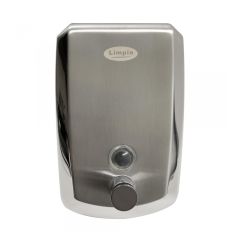 Dozator sapun lichid inox satinat, LIMPIO, 800ml