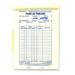 Foi parcurs A5 albastre persoane-marfa