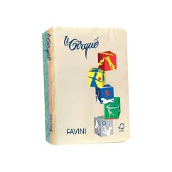 Hartie colorata 80 g/mp A4 asortata 5 culori Pastel FAVINI