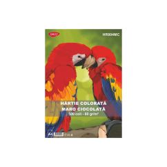 Hartie colorata 80g/mp A4 Maro ciocolata DACO