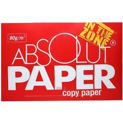 Hartie copiator ABSOLUT PAPER, A4, 80 g/mp, 500 coli/top