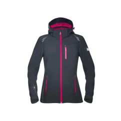 Jacheta Dama Softshell Ardon Floret Negru Roz