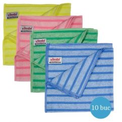 Lavete microfibra tesuta 40x40 cm, VILEDA, 10buc/set
