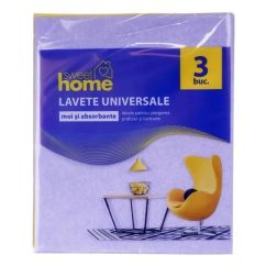 Lavete universale, SWEET HOME, 3buc/set
