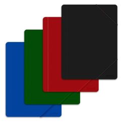 Mapa plastic OFFICE Products, cu elastic pe colturi, A4, 500 microni, 240x320 mm