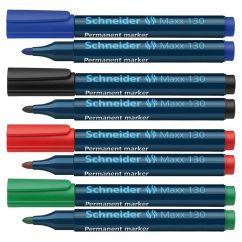 Marker permanent varf rotund 1-3mm Schneider 130