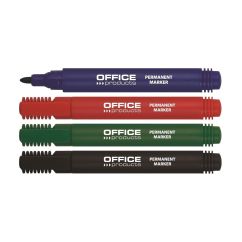 Marker permanent varf rotund corp plastic Office Products