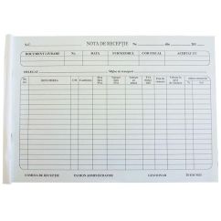 Note de receptie model vechi