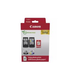 Pachet cartuse cerneala CANON PG-510 CL-511 pentru PIXMA iP2700 MP230 MP280 MP490 Negru + Multicolor