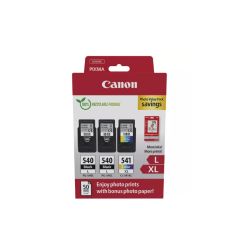 Pachet cartuse cerneala CANON PG-540L X2 CL-541XL pentru PIXMA GM2050 MG2140 MG3150 MG3650 Negru + Multicolor