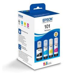 Pachet cartuse cerneala Epson 101 pentru L6170 L4160 L4150 L6190 Negru + Cyan + Magenta + Galben 127 ml Negru 70 ml culoare