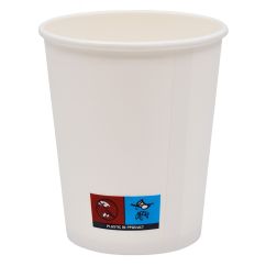 Pahare carton alb 180-200 ml (7 oz) 50buc/set