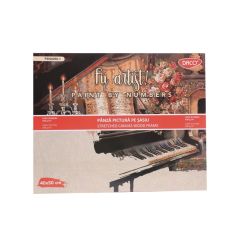 Panza pictura pe numere Pian 40x50 cm DACO