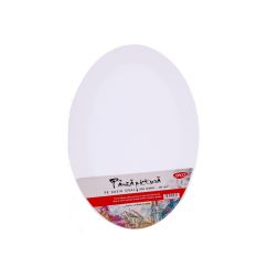 Panza pictura pe sasiu oval 56x80 cm DACO