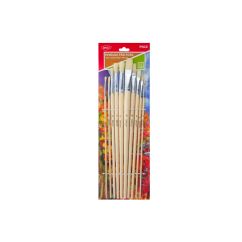 Pensule par porc set 10 DACO (maner LUNG)