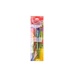 Pensule par sintetic colorat set 6 DACO