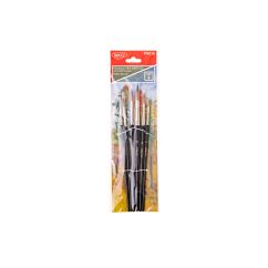 Pensule par sintetic varf rotund set 6 DACO