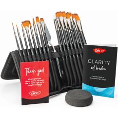 Pensule set 15+1 Clarity DACO