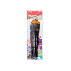Pensule set 5 par sintetic varf drept DACO