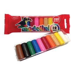 Plastilina 10x20 g Modelini DACO