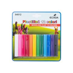 Plastilina 12x15 g ECADA