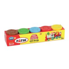 Plastilina usoara 5x50 g FATIH