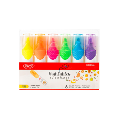 Set parfumat 6 marker evidentiator DACO