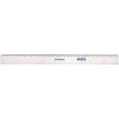 Rigla din plastic transparent, 40cm, DONAU