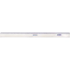 Rigla din plastic transparent, 50cm, DONAU