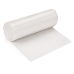 Saci menajeri 20l alb HDPE, HORECA, 50buc/rola