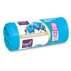 Saci menajeri Tropical Rain 35l cu urechi HDLD, LUXIA, 22buc/rola