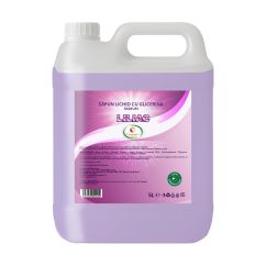 Sapun lichid cu glicerina, parfum Liliac, KOOBIC, 5l
