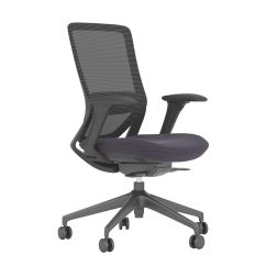 Scaun ergonomic Colin black dark grey