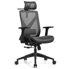 Scaun ergonomic Mike XL negru