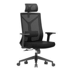 Scaun ergonomic Viktor-H negru