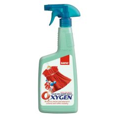 Solutie indepartare pete, rufe albe sau color, fara clor, Oxygen Trigger, SANO, 750ml - 1